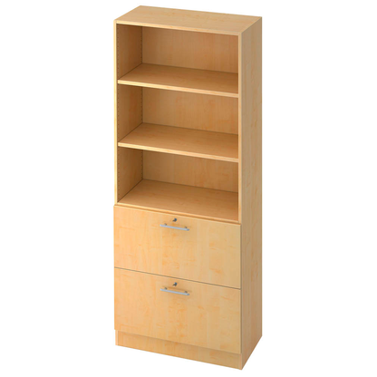 Artikelbild 12 für HAMMERBACHER Regalschrank 7300 RE, V7300/3/3/RE ahorn 80,0 x 42,0 x 200,4 cm, Artikelnummer 862526