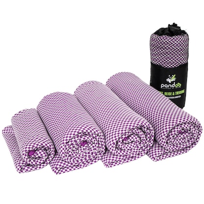 Artikelbild 2 für pandoo Badetuch S violett 40,0 x 80,0 cm, Artikelnummer 933155