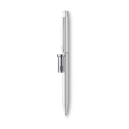 Artikelbild 5 für LAMY Kugelschreiber st twin pen Multifunktionsstift silber, Schreibfarbe: schwarz, 1 St., Artikelnummer 509418