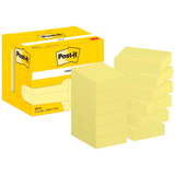 Artikelbild 1 für Post-it® Haftnotizen 653 gelb, 12 Blöcke, Artikelnummer 390021
