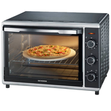 Artikelbild 1 für SEVERIN TO 2058 Minibackofen 1800 W schwarz, Artikelnummer 648530