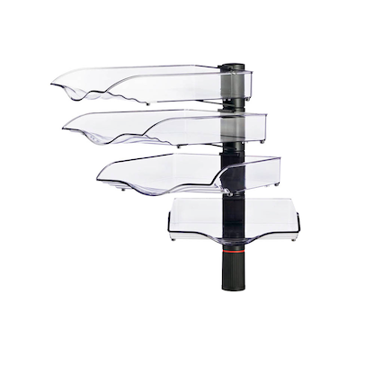 Artikelbild 24 für novus Briefablage-Schwenkflügler CopySwinger anthrazit, 4 Fächer, Artikelnummer 589176