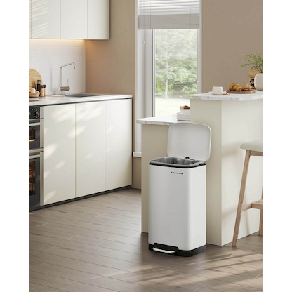 Artikelbild 4 für SONGMICS Mülleimer 30,0 l weiß, Artikelnummer 291532