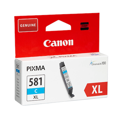 Artikelbild 2 für Canon CLI-581 XL C cyan Druckerpatrone, Artikelnummer 437083