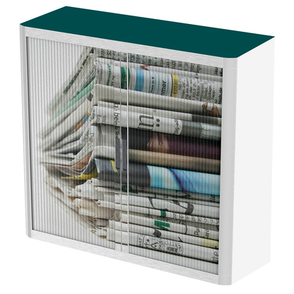 Artikelbild 2 für PAPERFLOW easyOffice Rollladenschrank Zeitung ohne Fachböden 110,0 x 41,5 x 104,0 cm, Artikelnummer 136844