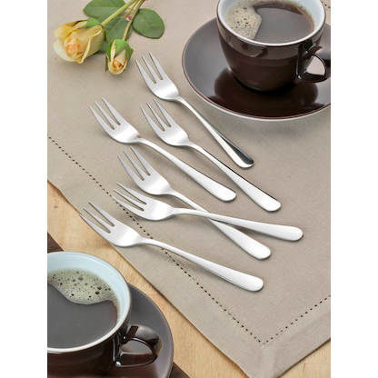 Artikelbild 3 für Esmeyer Kuchengabeln SYLVIA silber glänzend, poliert, 12 St., Artikelnummer 262055