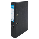 Artikelbild 1 für DONAU ÖKO Ordner schwarz marmoriert Karton 5,0 cm DIN A4, Artikelnummer 184549