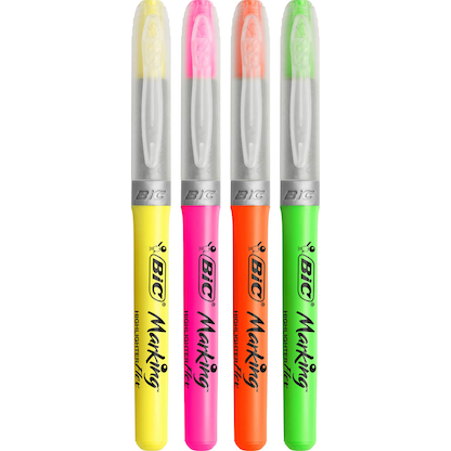 Artikelbild 18 für BIC Highlighter Flex Textmarker farbsortiert, 4 St., Artikelnummer 147577
