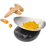 Artikelbild 1 für caso® Küchenwaage FinoCompact schwarz für max. 0,5 kg, Artikelnummer 271829