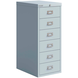 Artikelbild 1 für BISLEY MultiDrawer™ Schubladenschrank lichtgrau 6 Schubladen 27,9 x 40,8 x 59,0 cm, Artikelnummer 264418