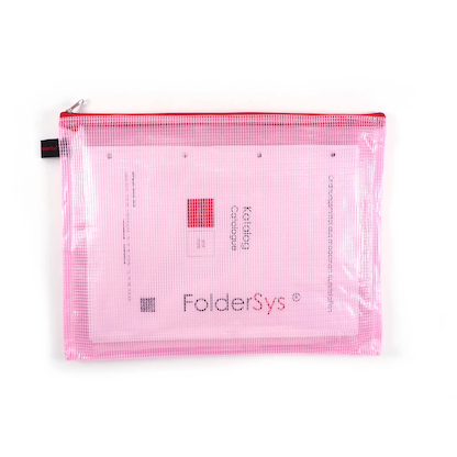 Artikelbild 4 für FolderSys Reißverschlussbeutel rot 0,15 mm, 10 St., Artikelnummer 395968