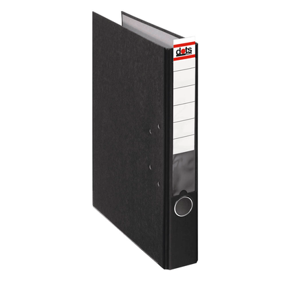 Artikelbild 2 für dots Ordner schwarz marmoriert Karton 5,0 cm DIN A4, Artikelnummer 489484