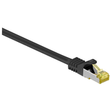 Artikelbild 1 für goobay RJ-45 Netzwerkkabel 5,0 m schwarz bis zu 10,00 Gbit/Sek. bis zu 500 MHz, 1 St., Artikelnummer 133456