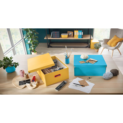 Artikelbild 3 für AKTION: LEITZ Click & Store Cosy Aufbewahrungsbox 32,0 l gelb 36,9 x 48,2 x 20,0 cm mit Prämie nach Registrierung, Artikelnummer 652402
