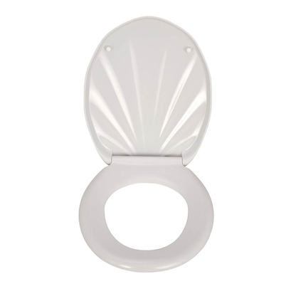 Artikelbild 3 für WENKO WC-Sitz mit Absenkautomatik Muschel weiß, Artikelnummer 811627