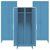 Artikelbild 1 für AKTION: 3 BISLEY Stahlschränke Fern Maxi FERMAX605P3 blau 70,0 x 51,0 x 180,0 cm, aufgebaut, Artikelnummer 144968