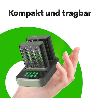 Artikelbild 4 für GP M452D 2x4-Port + Dockingstation Akku-Schnellladegerät inkl. Akkus, Artikelnummer 255347