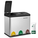 Artikelbild 1 für SONGMICS Mülltrenner 3 x 8,0 l edelstahl, Artikelnummer 291797