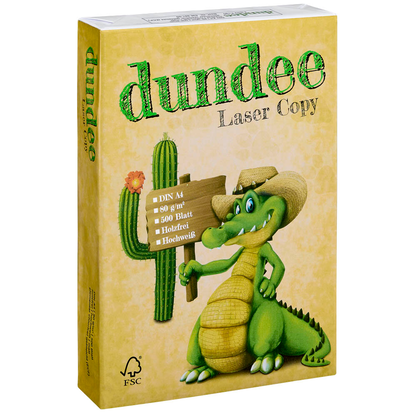 Artikelbild 3 für dundee Kopierpapier Laser Copy DIN A4 80 g/qm 500 Blatt, Artikelnummer 436881