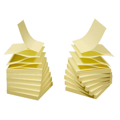 Artikelbild 6 für office discount Z-Faltung Haftnotizen R 330 gelb, 12 Blöcke, Artikelnummer 238129