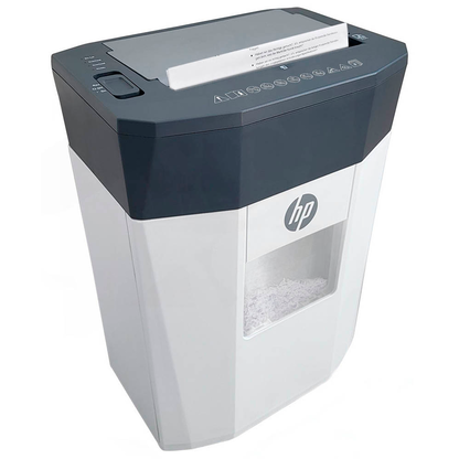Artikelbild 6 für AKTION: HP OneShred Auto 80CC Aktenvernichter mit Partikelschnitt P-4, 4,3 x 12 mm, bis 80 Blatt, weiß, Artikelnummer 311938