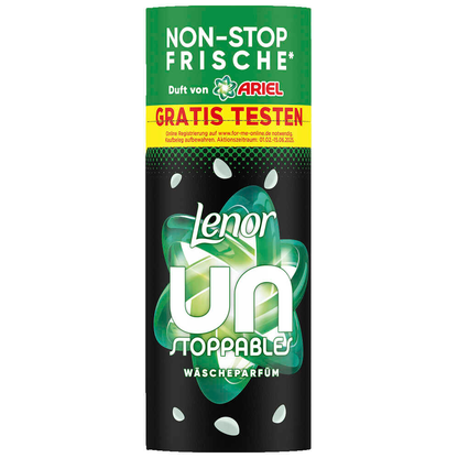 Artikelbild 2 für Lenor UNSTOPPABLES Duft von ARIEL Wäscheparfüm Perls, 155,0 g, Artikelnummer 527339