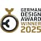 Das Produkt ist Gewinner des German Design Awards 2025.