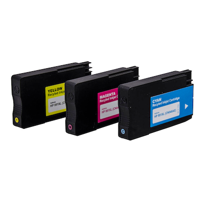 Artikelbild 3 für office discount cyan, magenta, gelb Druckerpatronen kompatibel zu HP 951XL (CN046AE, CN047AE, CN048AE), 3er-Set, Artikelnummer 105411