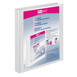 Artikelbild 1 für VELOFLEX VELODUR® Präsentationsringbücher 2-Ringe weiß 2,0 cm DIN A4, 10 St., Artikelnummer 599449