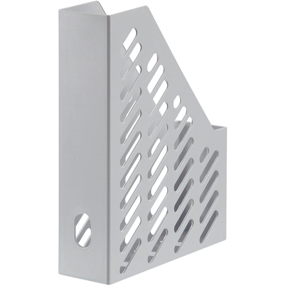 Artikelbild 2 für office discount Stehsammler 1601-DO-11 lichtgrau Kunststoff, DIN A4, Artikelnummer 831531