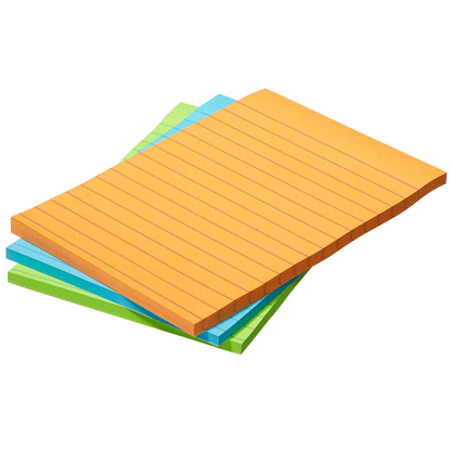 Artikelbild 2 für Post-it® Super Sticky Haftnotizen extrastark 46453SSA farbsortiert, 3 Blöcke, Artikelnummer 393074