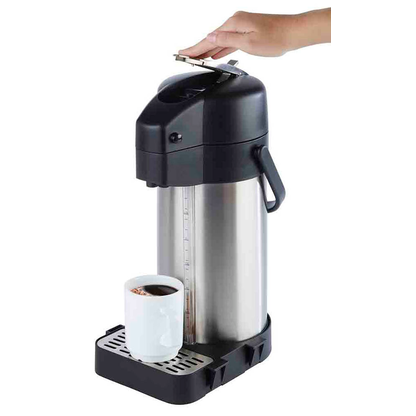 Artikelbild 3 für APS Isolierkanne PREMIUM silber 3,0 l, Artikelnummer 196566