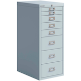 Artikelbild 1 für BISLEY MultiDrawer™ Schubladenschrank lichtgrau 8 Schubladen 27,9 x 40,8 x 59,0 cm, Artikelnummer 264436