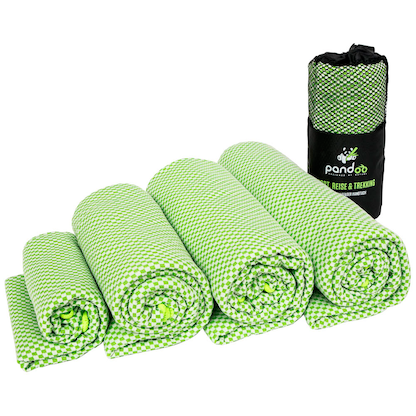 Artikelbild 2 für pandoo Badetuch L grün 80,0 x 160,0 cm, Artikelnummer 933287