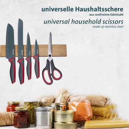 Artikelbild 3 für WESTMARK Papierschere schwarz-rot 21,0 cm, Artikelnummer 996379