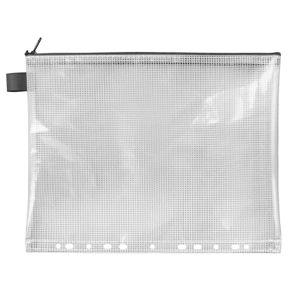 Artikelbild 8 für VELOFLEX Reißverschlussbeutel transparent/schwarz 0,26 mm, 1 St., Artikelnummer 190706