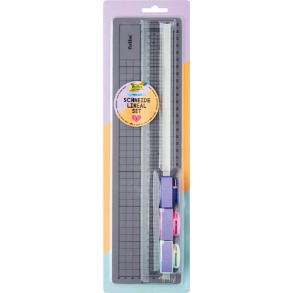 Artikelbild 9 für folia Lineal-Set Schneidelineal transparent, Artikelnummer 963441