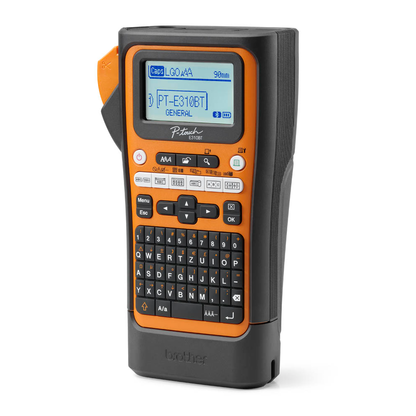 Artikelbild 4 für brother P-touch E310BT Beschriftungsgerät orange, schwarz, Artikelnummer 481923