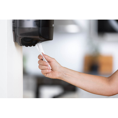 Artikelbild 3 für KATRIN Papierhandtuchspender Centerfeed M 82254 schwarz Kunststoff, Artikelnummer 853741