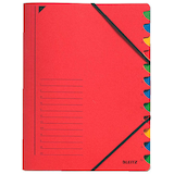 Artikelbild 1 für AKTION: LEITZ Ordnungsmappe 3912 12 Fächer rot mit Prämie nach Registrierung, Artikelnummer 322913