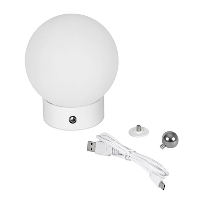 Artikelbild 3 für Hansa Flare Bubble Stehlampe weiß, matt 4,5 W, Artikelnummer 496156