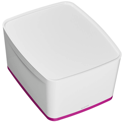Artikelbild 13 für AKTION: LEITZ MyBox Aufbewahrungsbox 18,0 l perlweiß/pink 38,5 x 31,8 x 19,8 cm mit Prämie nach Registrierung, Artikelnummer 403156