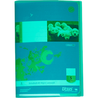 Artikelbild 6 für 5 JOLLY Heftumschläge farbsortiert Kunststoff DIN A5, Artikelnummer 528594