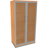 Artikelbild 1 für fm Aktenschrank Oldenburg, 4260429767915 buche, Acrylglas satiniert 3 Fachböden 80,0 x 44,2 x 151,7 cm, Artikelnummer 372257