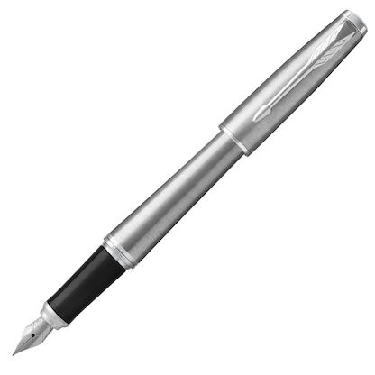 Artikelbild 6 für PARKER URBAN Metro Metallic Patronenfüller silber M (mittel), Artikelnummer 400768