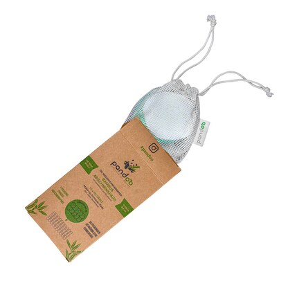 Artikelbild 3 für pandoo Abschminkpads waschbar 1-lagig weiß, 10 St., Artikelnummer 933402