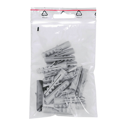 Artikelbild 9 für 1.000 Druckverschlussbeutel 50 µm 12,0 x 17,0 cm, mit Euroloch, Artikelnummer 647958