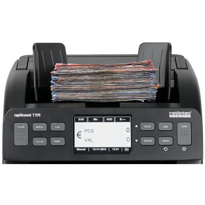 Artikelbild 5 für ratiotec Banknotenzähler rapidcount T 575, Artikelnummer 189254