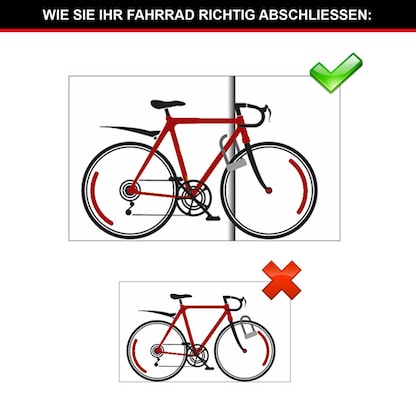 Artikelbild 3 für Master Lock® Fahrradschloss 8279EURDPRO schwarz, Artikelnummer 727703