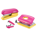 Artikelbild 1 für Rapid Locher und Heftgeräte Set Mini pink/gelb, Artikelnummer 678462